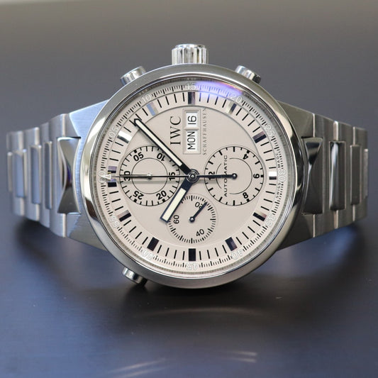 IWC GST クロノグラフ ラトラパンテ IW371508 中古美品
