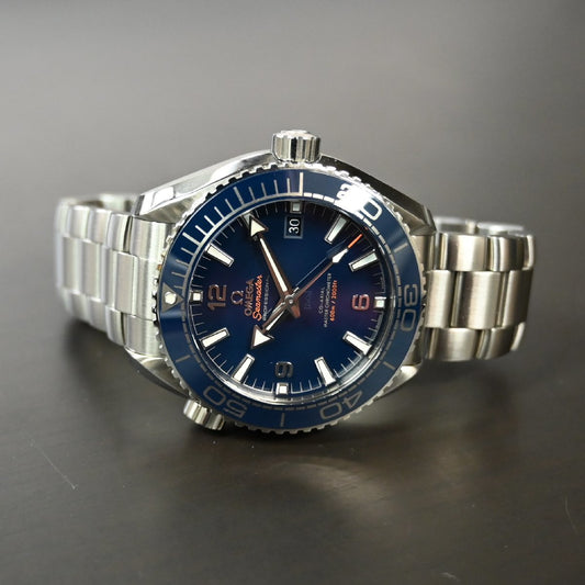 オメガ(omega)シーマスター600m 215.30.44.21.03.001 ストラップ付 中古極美品