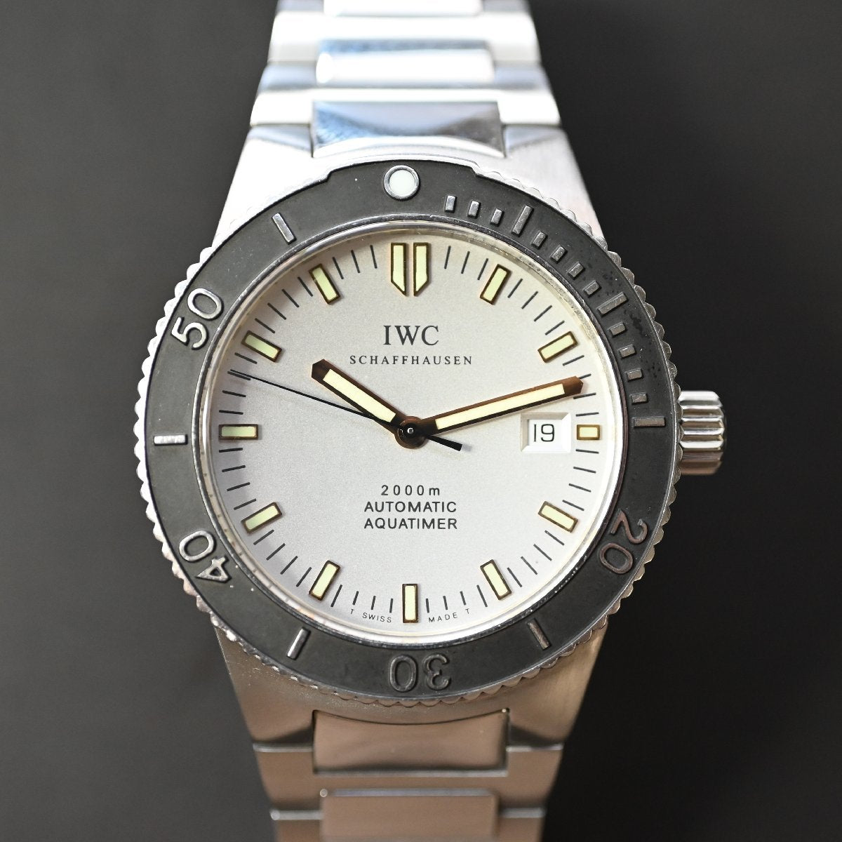 IWC International Watch Co. GST アクアタイマーシルバー文字盤　 IW353603　