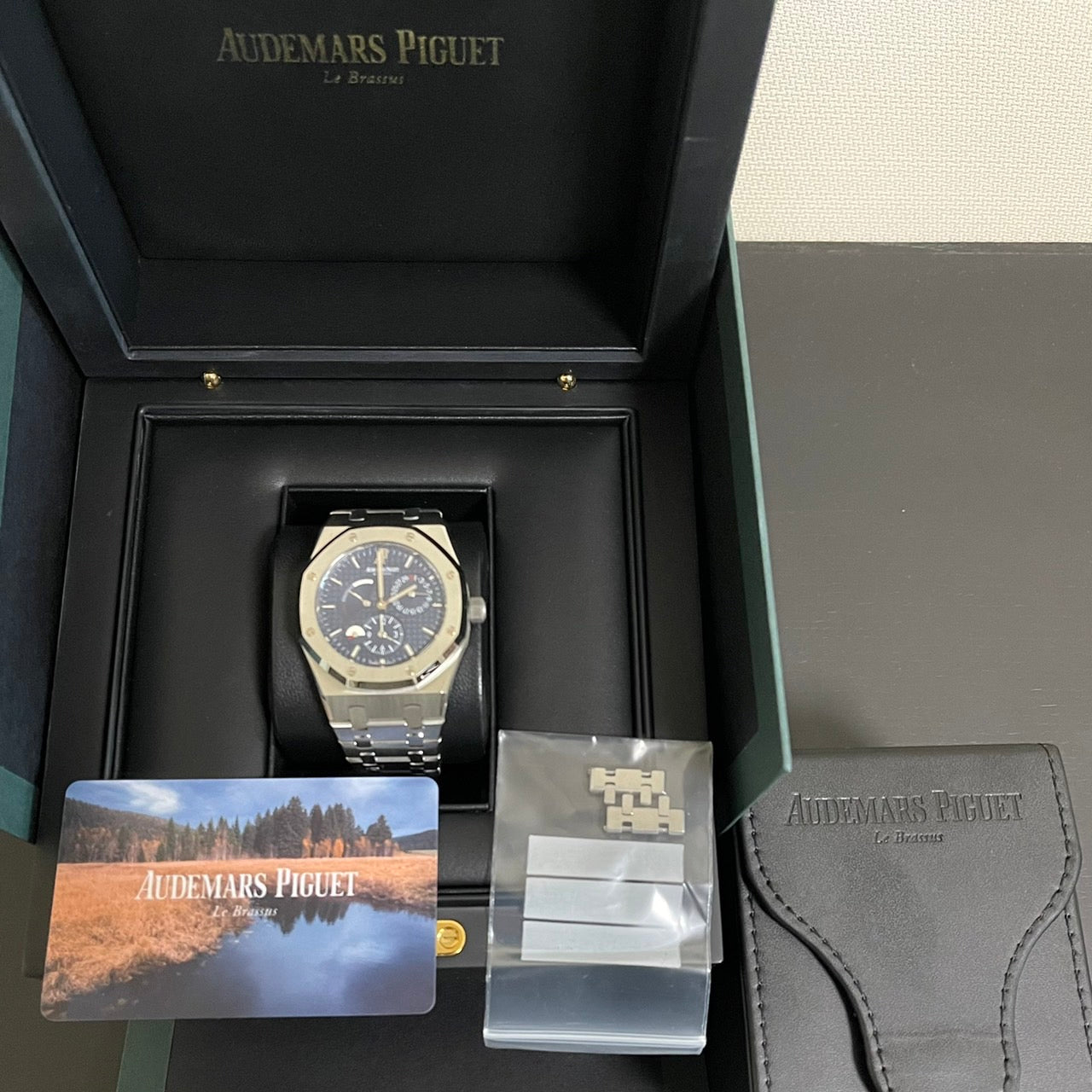 オーデマピゲ ロイヤルオーク デュアルタイム【AUDEMARS PIGUET】 26120ST.OO.1220ST.02 中古美品