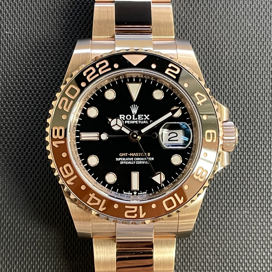 【ROLEX】ロレックスGMTマスターⅡ　126715CHNR買取