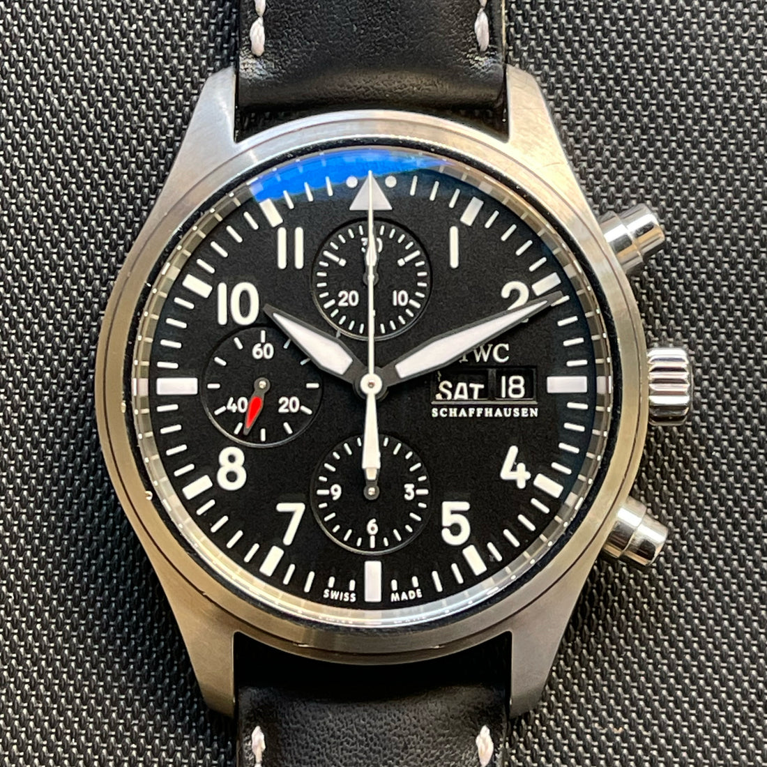 【IWC 】パイロットウオッチ クロノグラフ IW371701 買取