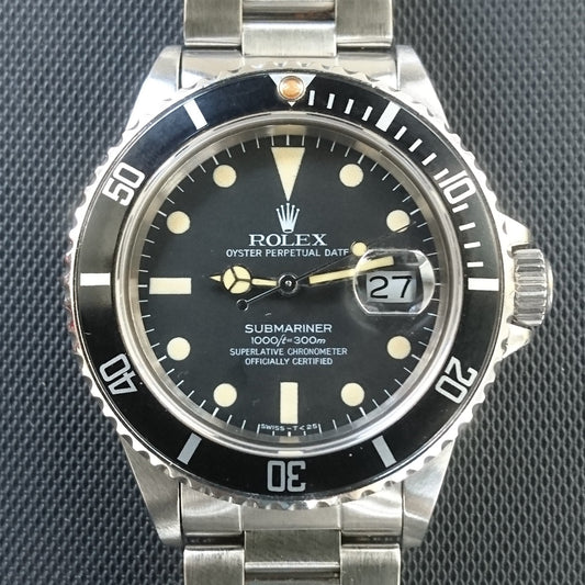 【ROLEX】ロレックスサブマリーナデイト　16800　買取