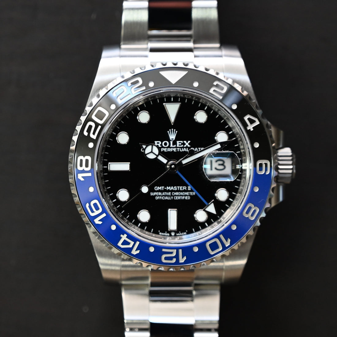 【Rolex GMT Master Ⅱ】ロレックスＧＭＴマスターⅡ 　126710BLNR 　買取