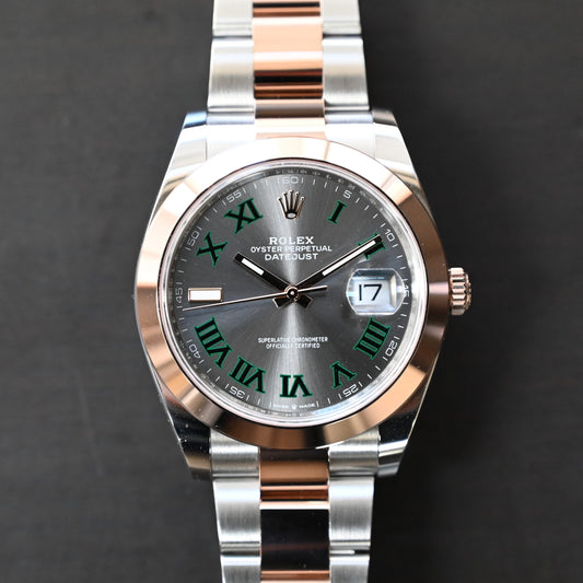 【ROLEX】ロレックスデイトジャスト41　126301　未使用品買取