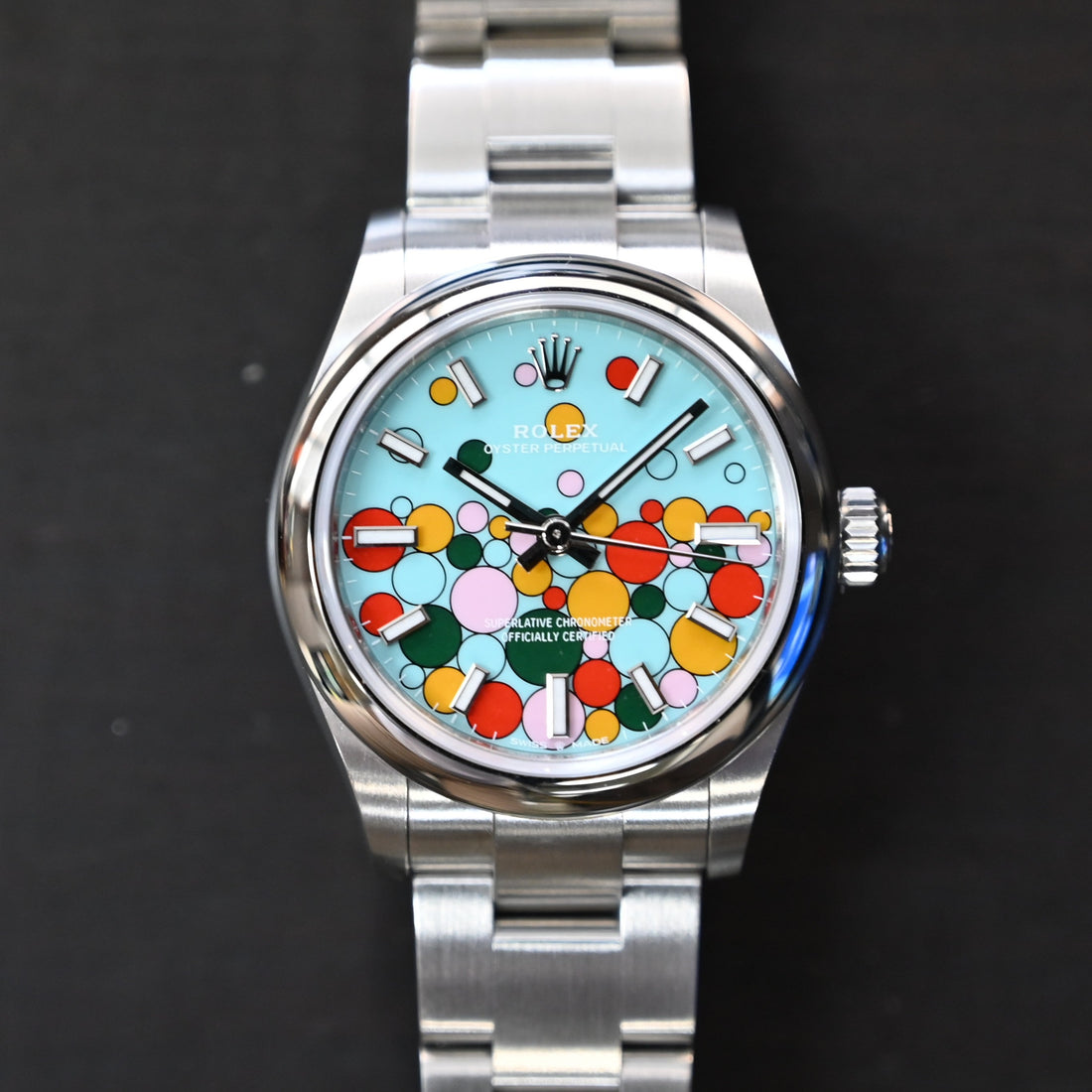【ROLEX】ロレックス　オイスターパーペチュアル　セレブレーションダイヤル　277200　未使用　買取