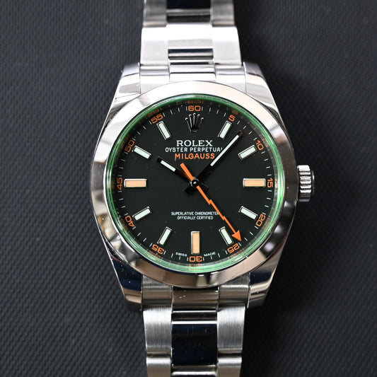 【ROLEX】ロレックス ミルガウス 116400GV 中古 買取