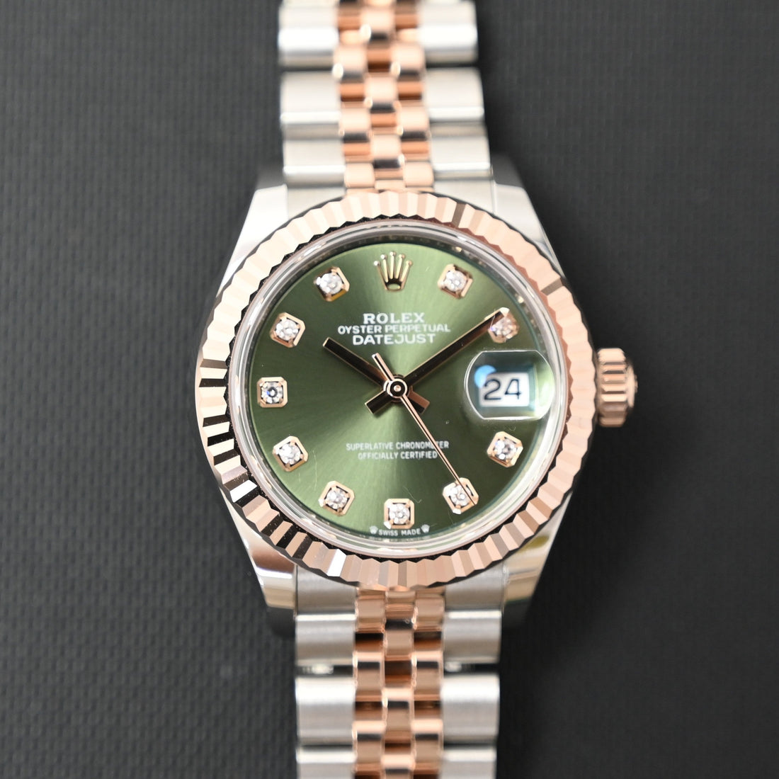 【ROLEX】ロレックス デイトジャスト279171G　オリーブグリーン　未使用品買取