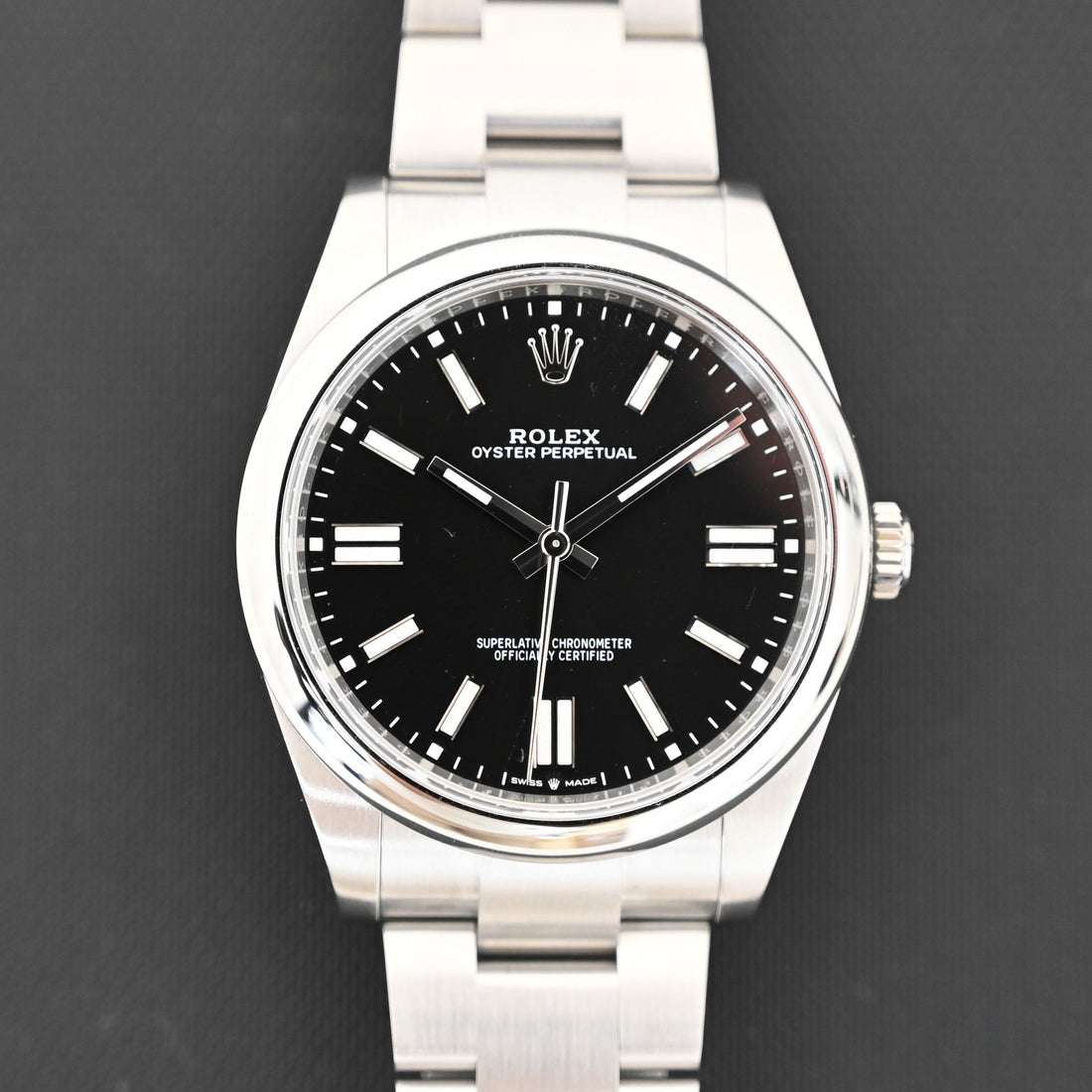【ROLEX】ロレックス オイスターパーペチュアル　124300　生産終了モデル　未使用　買取