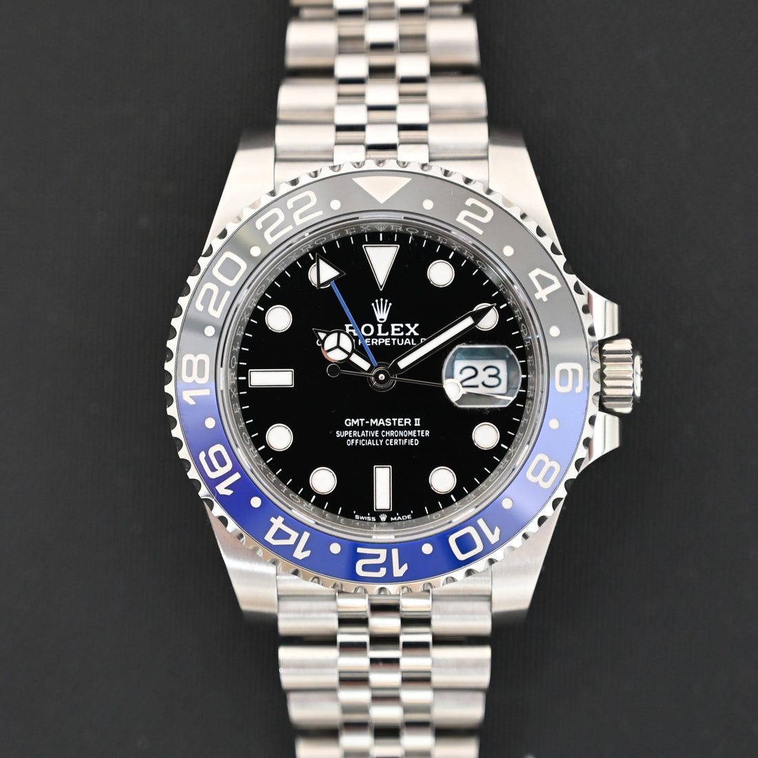 【ROLEX】ロレックス GMTマスターⅡ 126710BLNR　未使用　買取