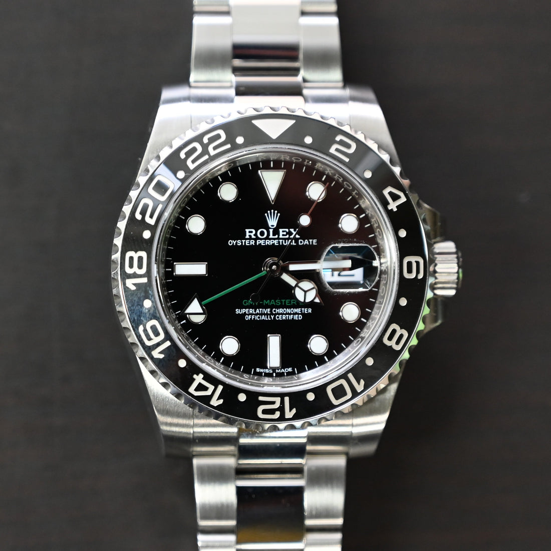 【ROLEX】ロレックス GMTマスターⅡ 116710LN　中古　買取