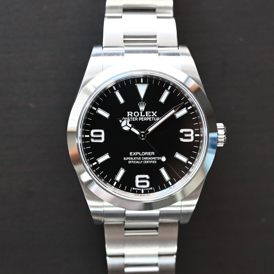 【ROLEX】エクスプローラー214270　後期モデル　未使用品　買取