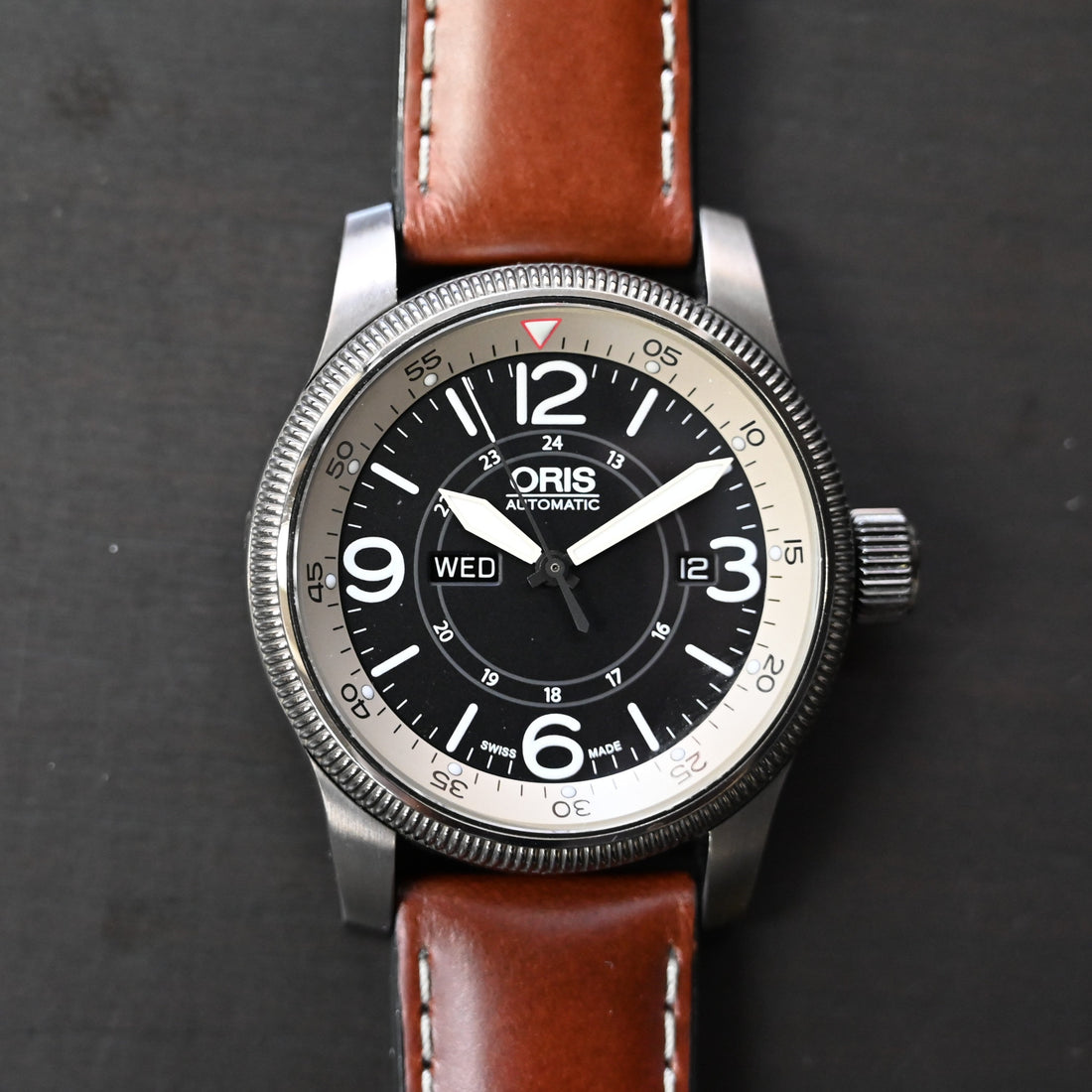 【ORIS】オリス　ビッグクラウン　735 7660 4264-07 5 22 75 買取