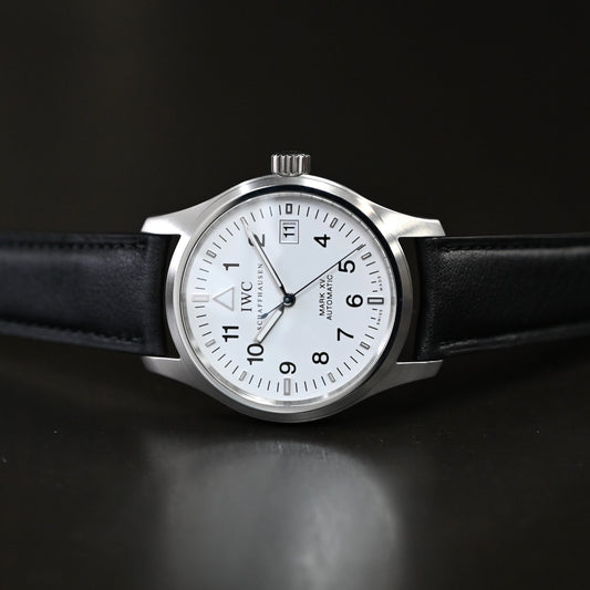 【IWC】マーク15 ストラップ　白文字盤　IW3253 中古美品