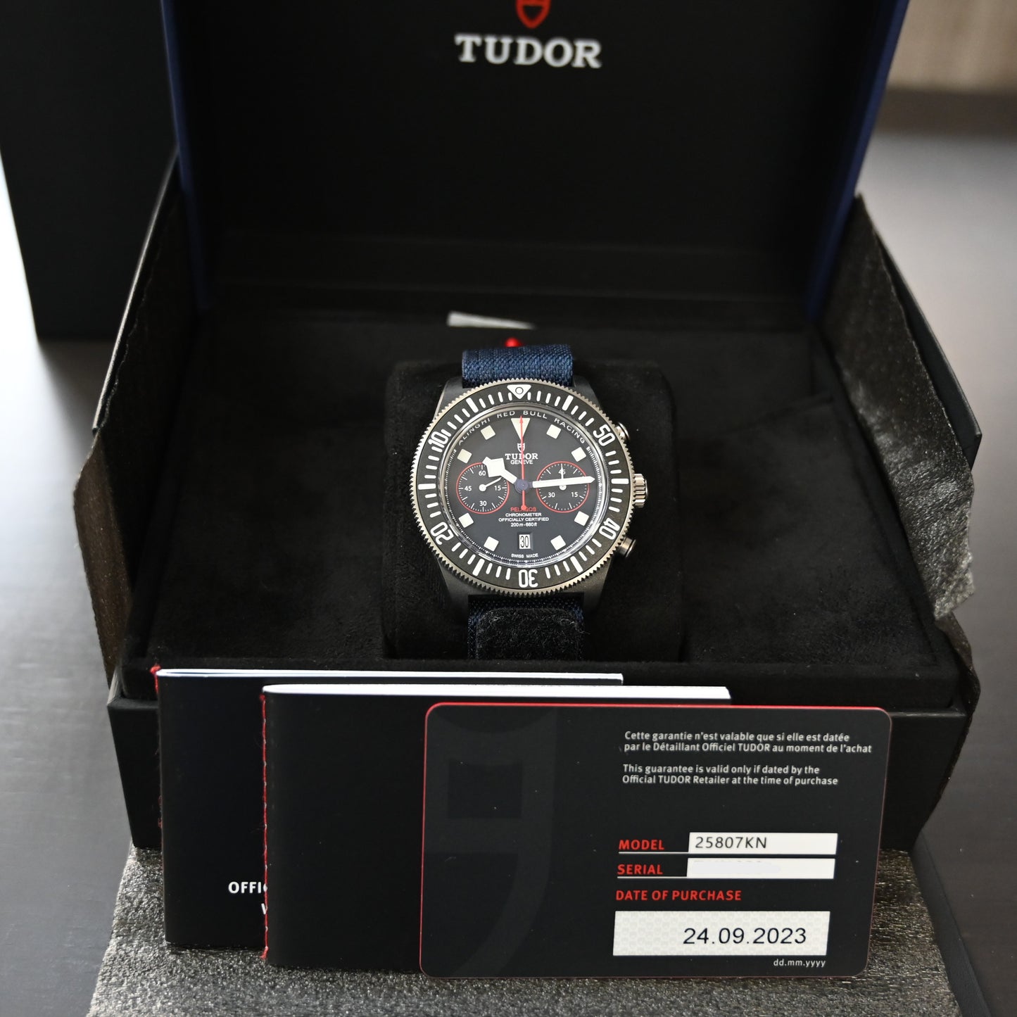 【TUDOR】チューダー ぺラゴス FXD クロノ 25807KN 中古美品