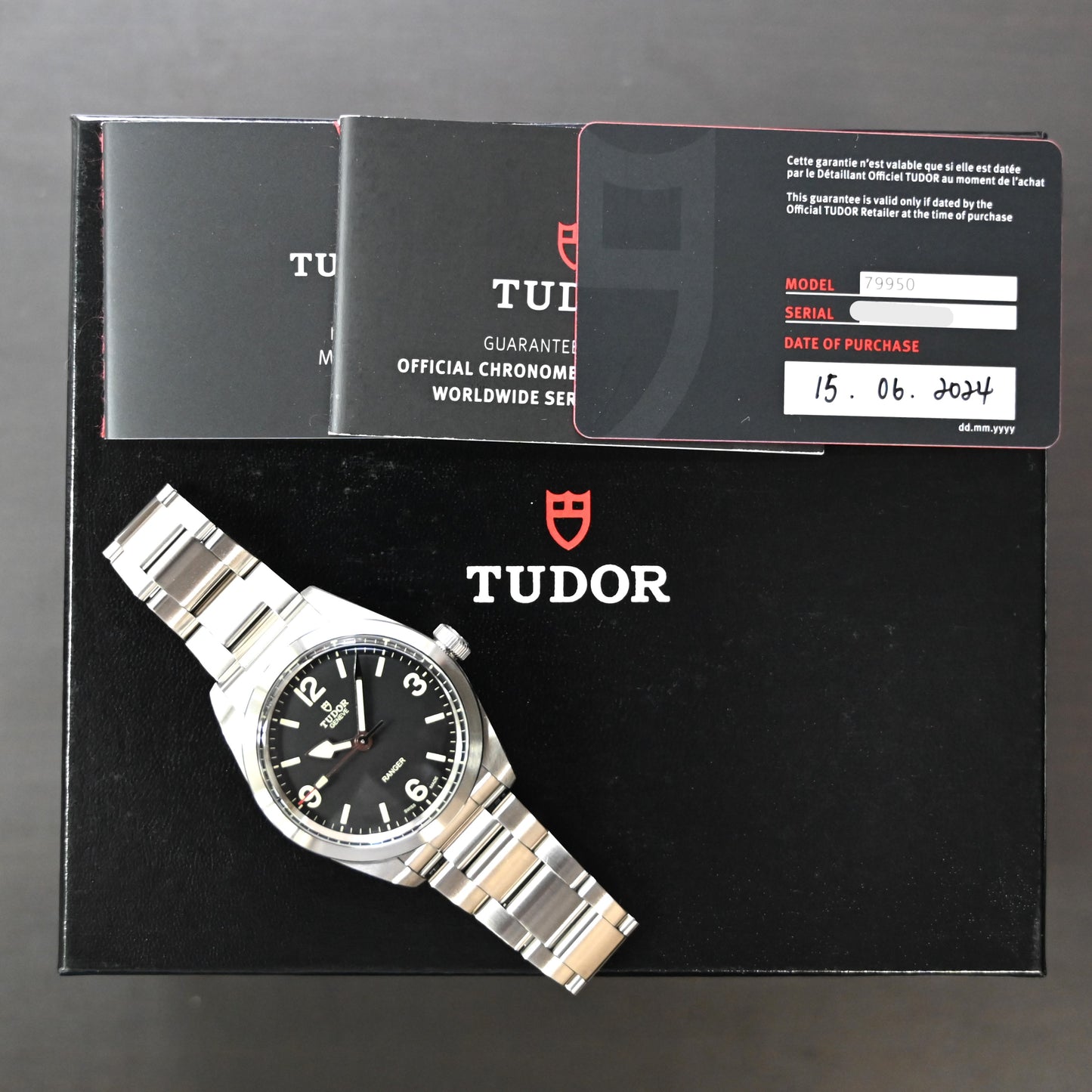 【TUDOR】チューダー RANGER　79550　新品　2024年6月