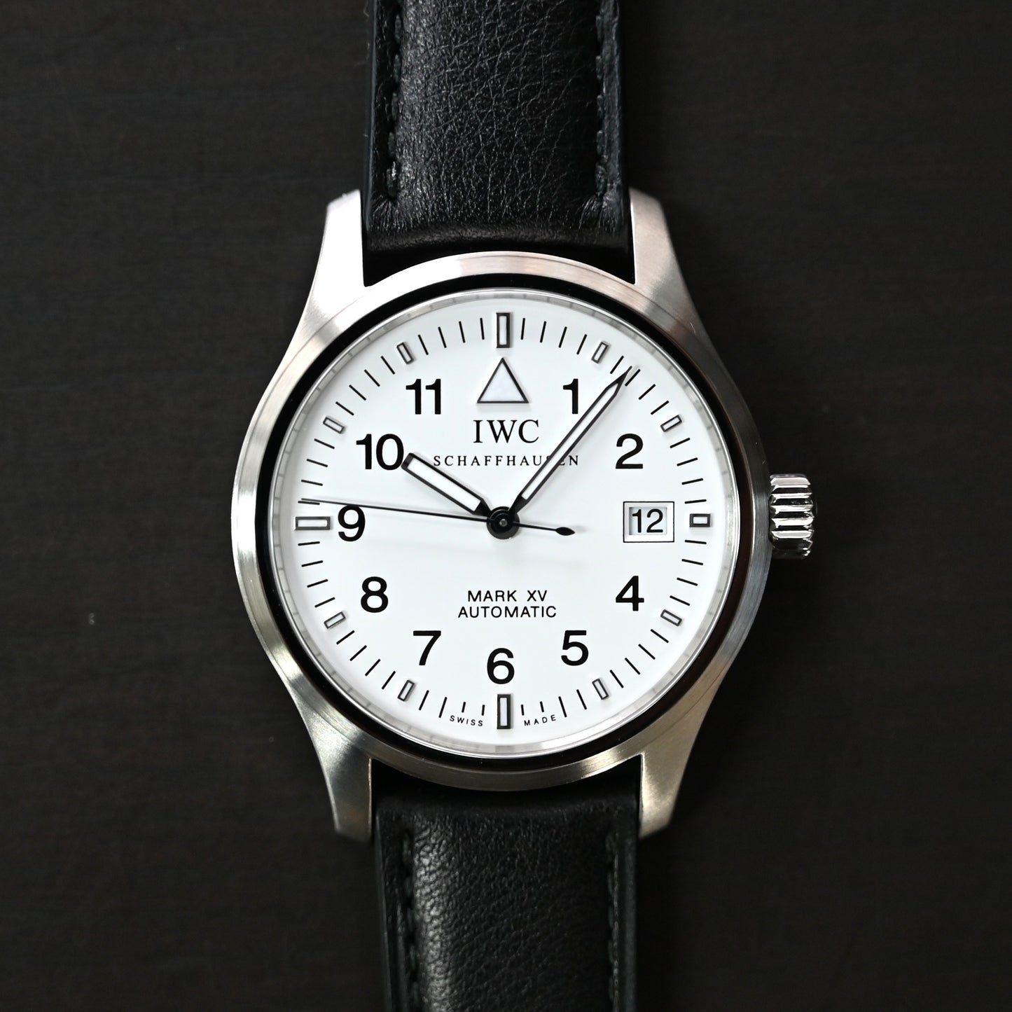 【IWC】マーク15 白文字盤　IW3253 中古美品