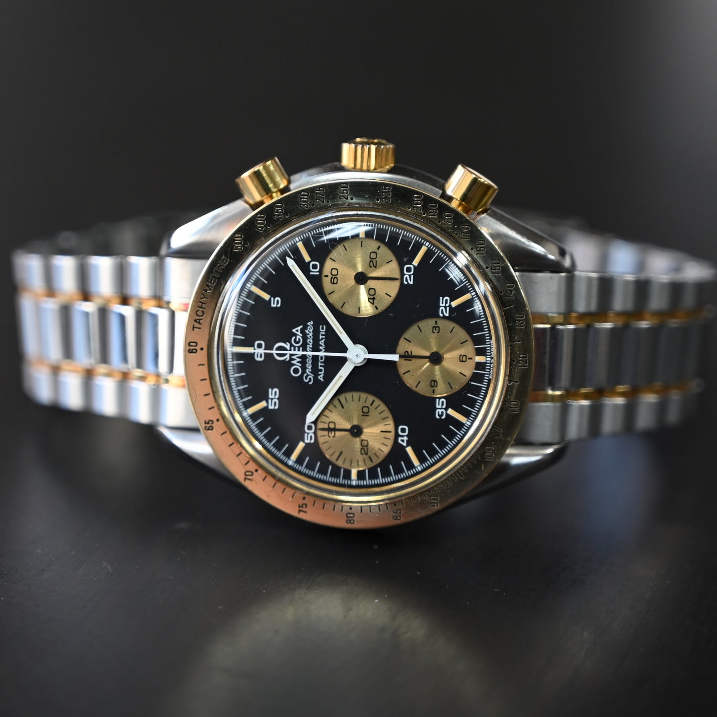 【OMEGA】オメガ スピードマスターSS/YG　175.0033 中古美品