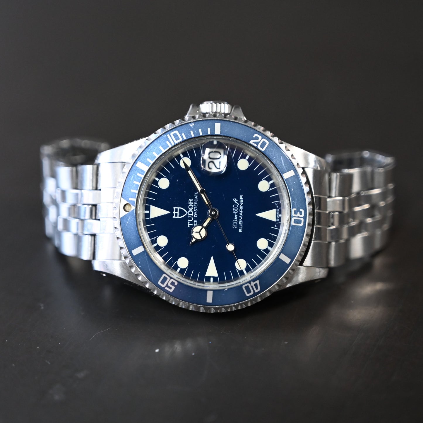 【TUDOR】チューダー　サブマリーナデイト　ブル―　75090　中古