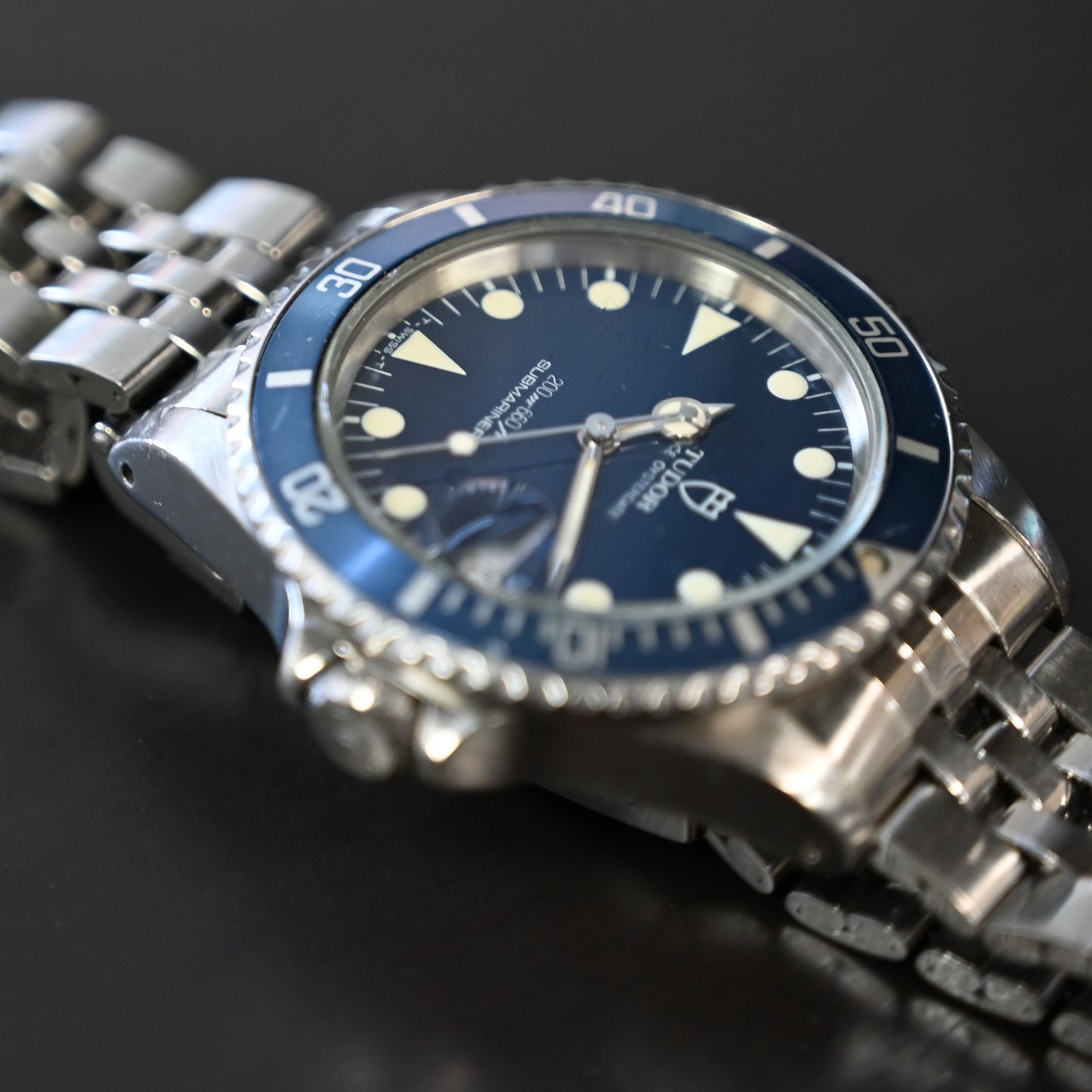 【TUDOR】チューダー　サブマリーナデイト　ブル―　75090　中古