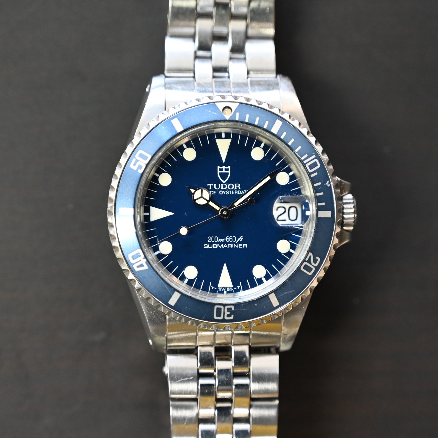 【TUDOR】チューダー　サブマリーナデイト　ブル―　75090　中古