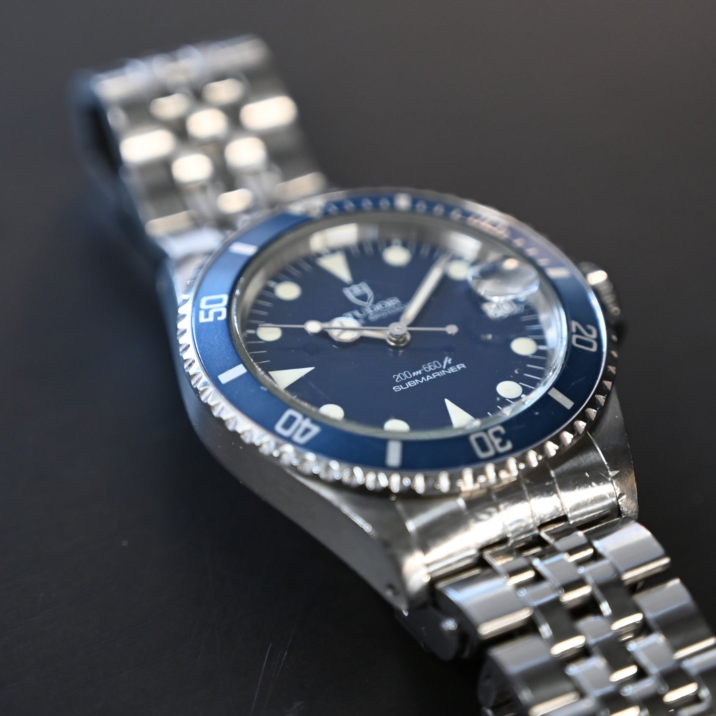 【TUDOR】チューダー　サブマリーナデイト　ブル―　75090　中古