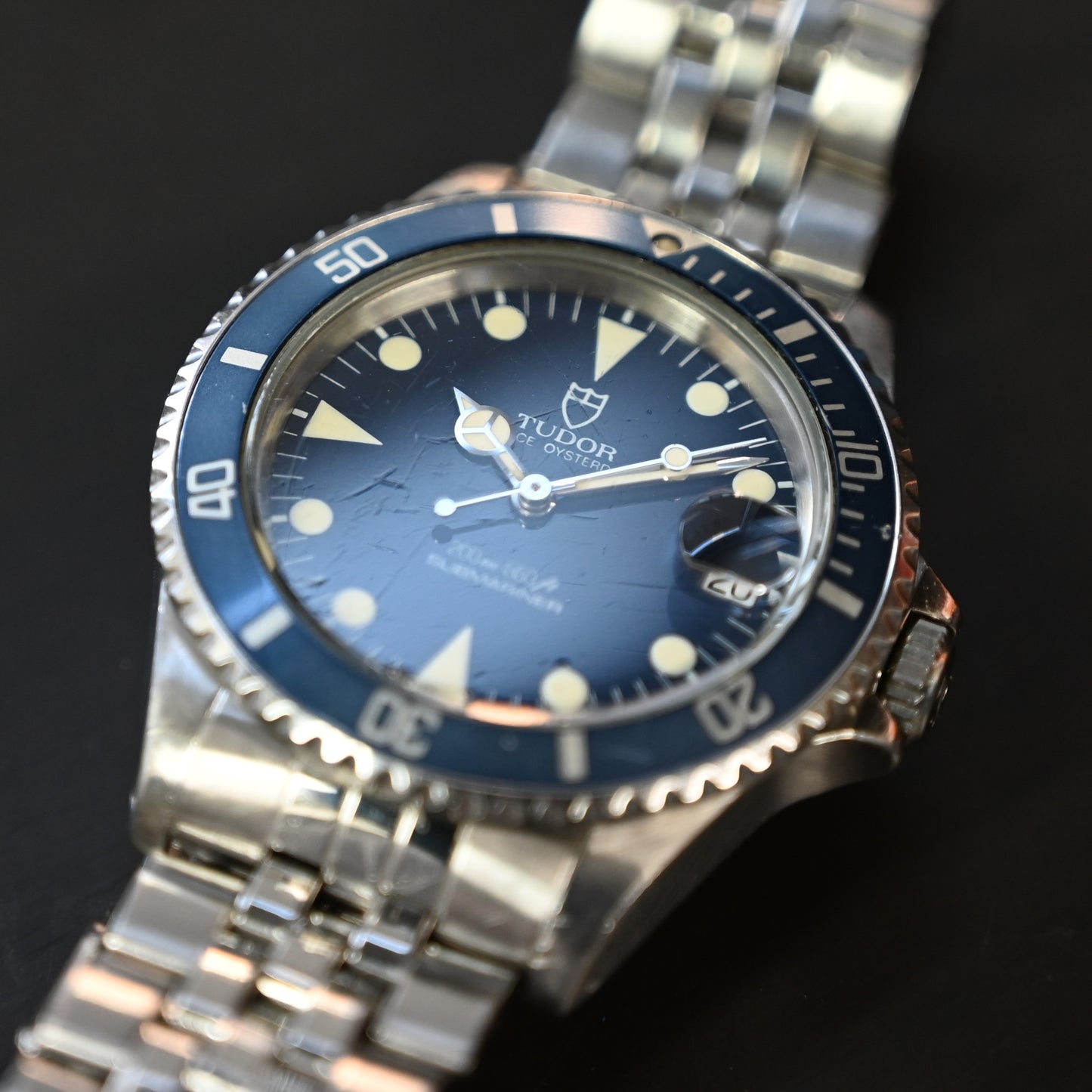 【TUDOR】チューダー　サブマリーナデイト　ブル―　75090　中古