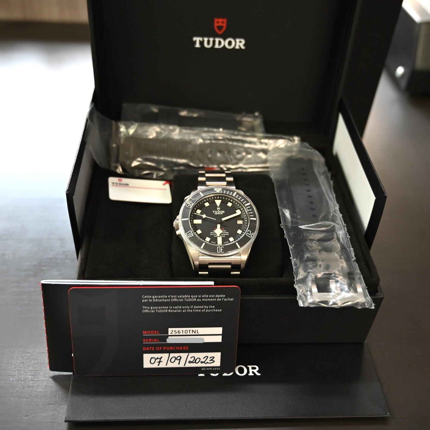 【TUDOR】チューダー PELAGOS LHD　25610TNL　未使用品　2023年9月