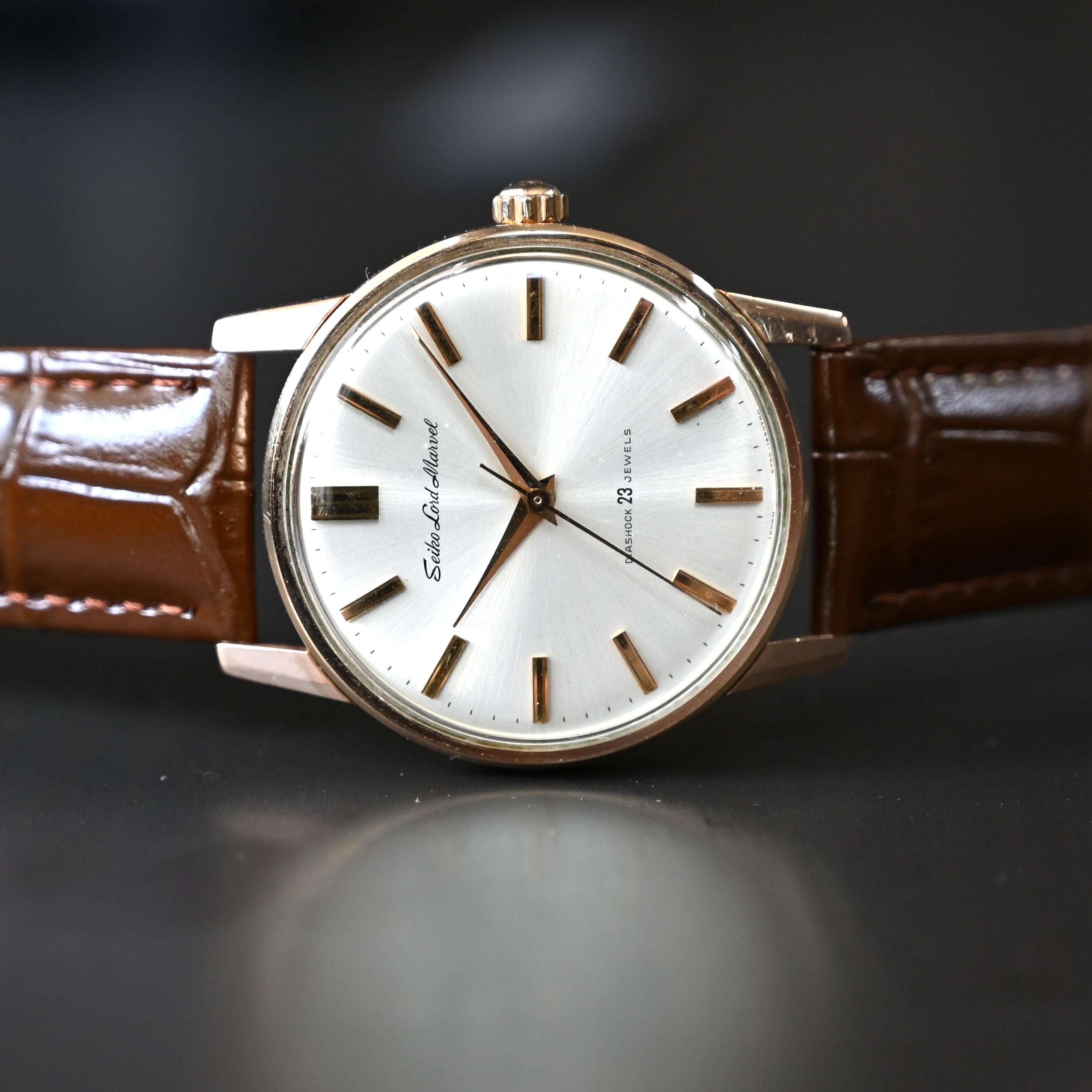 ロ*ブ様 SEIKO セイコー ロードマーベル 5740-1990 手巻き メン SEIKO】セイコー ロードマーベル 後期型 5740-1990 ハックあり 14kgf