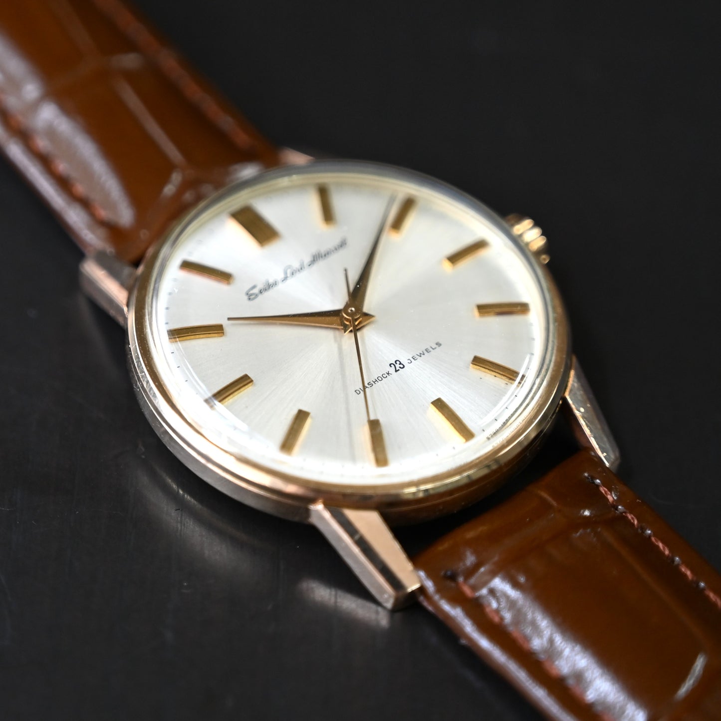 【SEIKO】セイコー ロードマーベル 後期型 5740-1990　ハックあり　14kgf 手巻き　ヴィンテージ