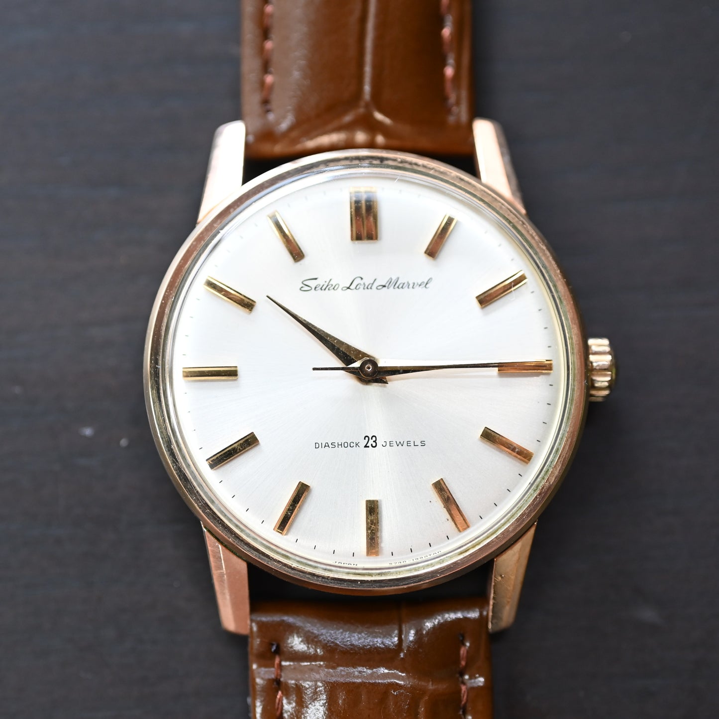 【SEIKO】セイコー ロードマーベル 後期型 5740-1990　ハックあり　14kgf 手巻き　ヴィンテージ