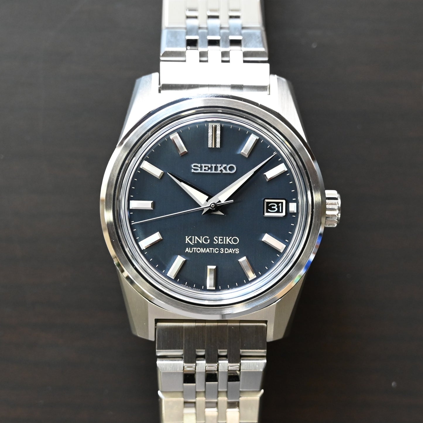 【KING SEIKO】キングセイコー SDKS023　インディゴブルー文字盤　未使用レベル