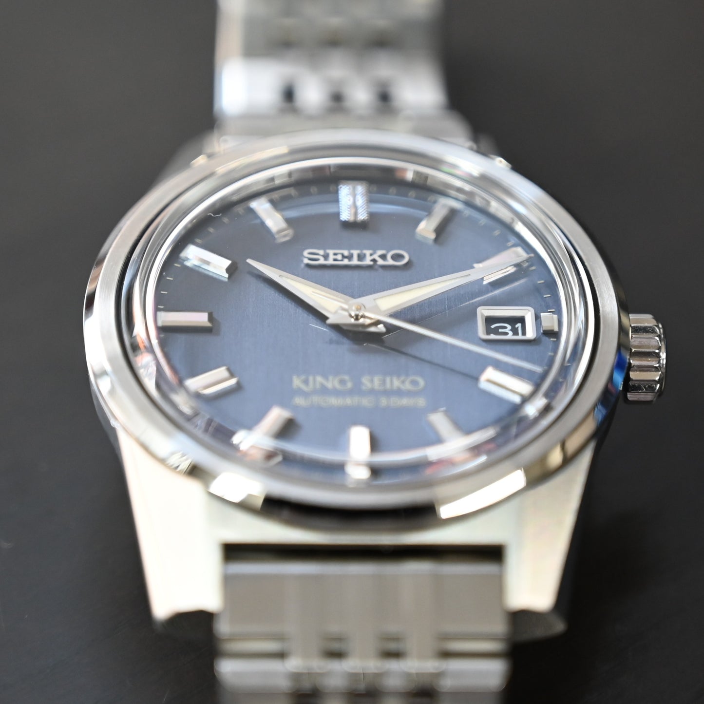 【KING SEIKO】キングセイコー SDKS023　インディゴブルー文字盤　未使用レベル
