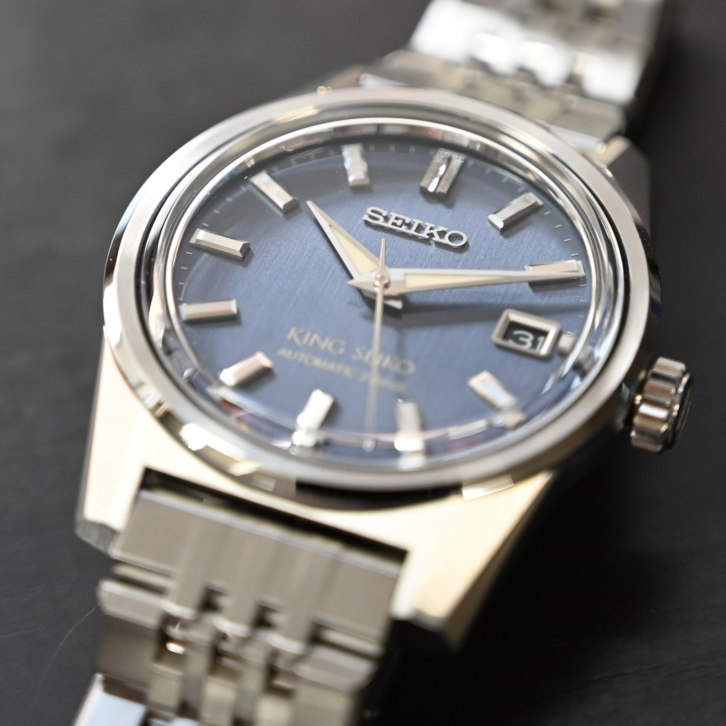 【KING SEIKO】キングセイコー SDKS023　インディゴブルー文字盤　未使用レベル