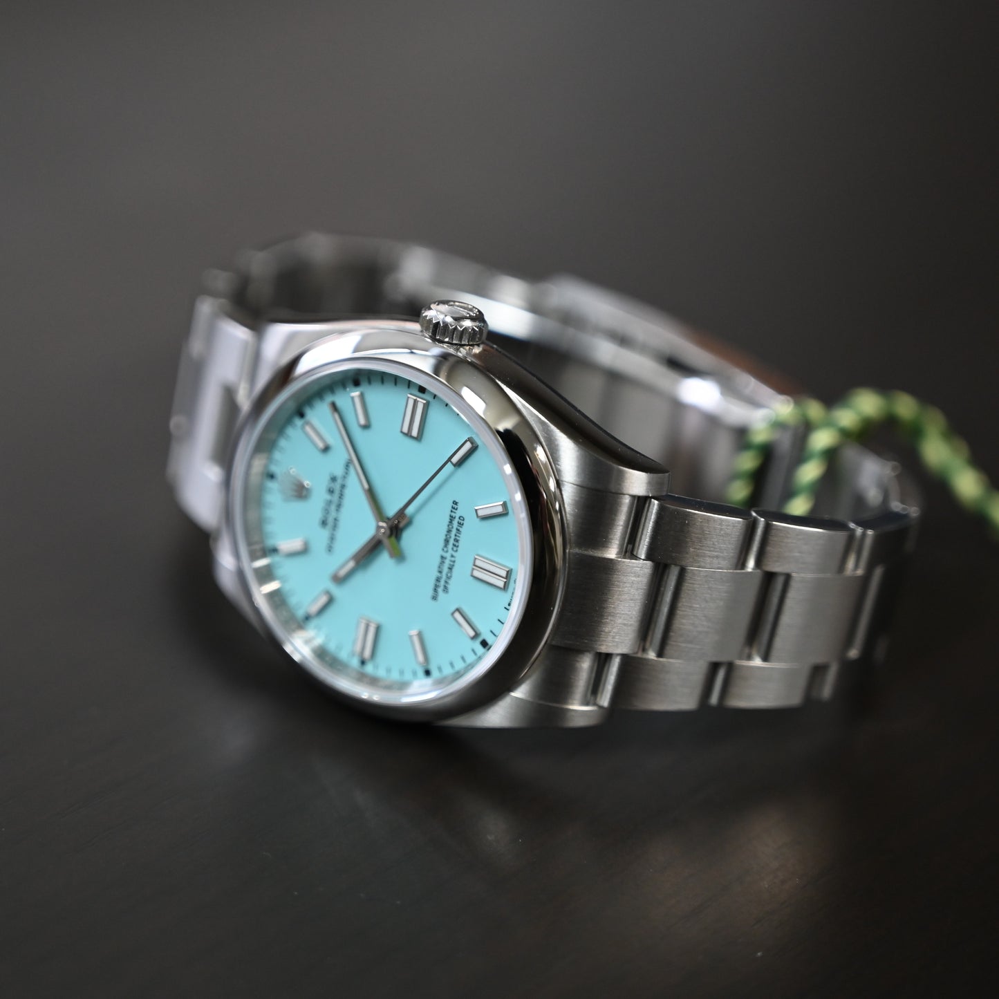 【ROLEX】ロレックス オイスター36㎜ ターコイズブブルー126000　