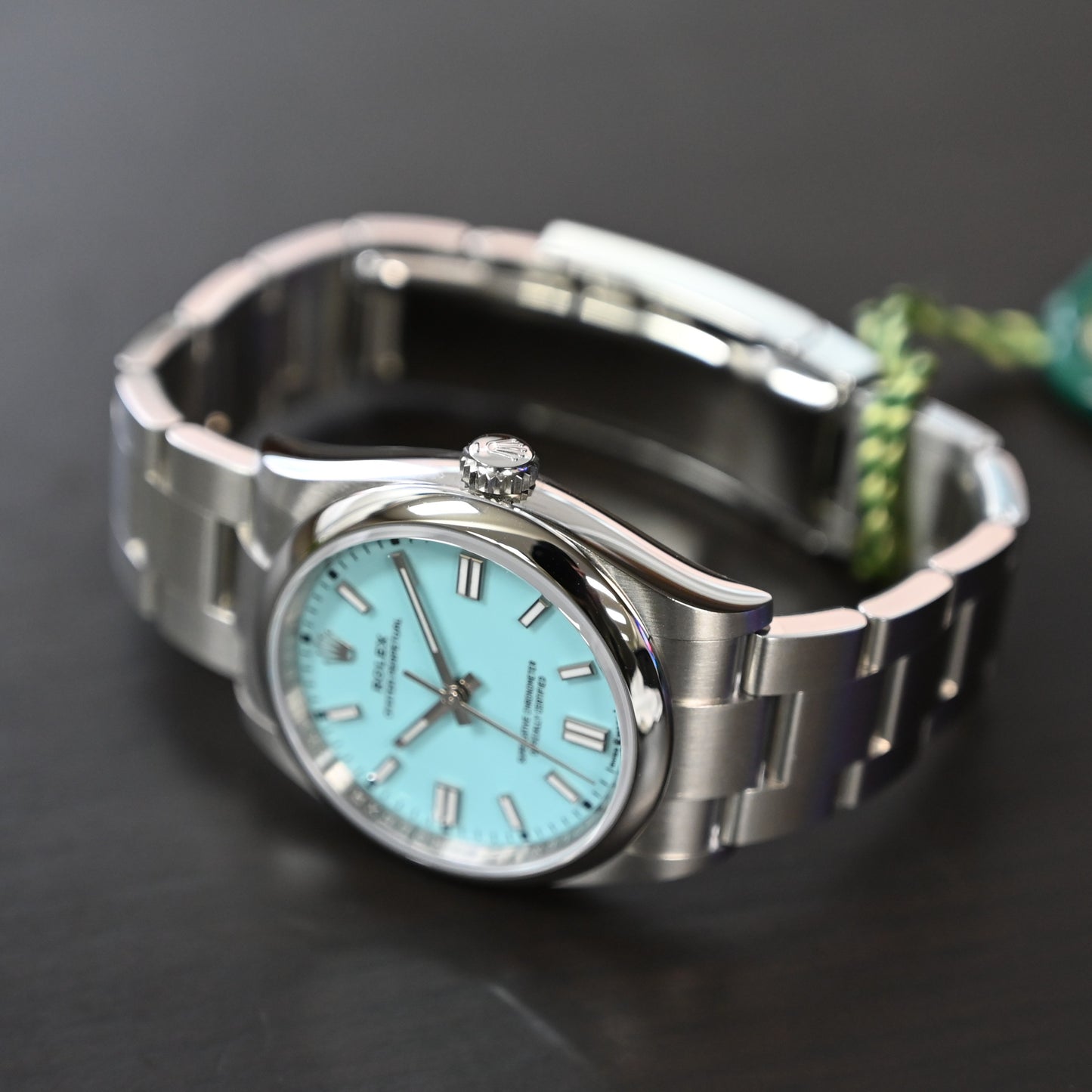 【ROLEX】ロレックス オイスター36㎜ ターコイズブブルー126000　