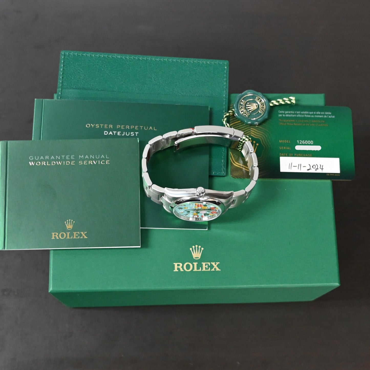 【ROLEX】ロレックス オイスター36㎜ セレブレーションダイヤル　126000