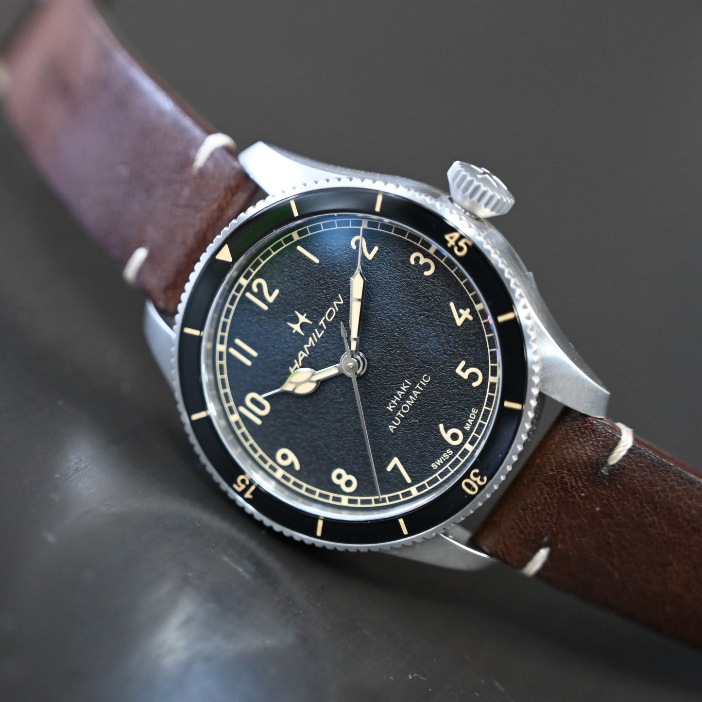 【HAMILTON】ハミルトン　カーキ アビエーション Pilot Pioneer 自動巻き | 38mm | H76205530　中古美品