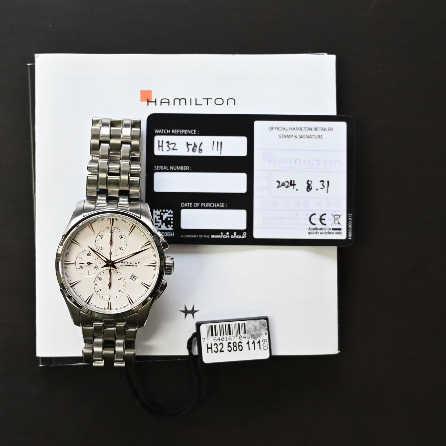 【HAMILTON】ハミルトン　ジャズマスター Maestro Auto Chrono　自動巻き | 42mm | H32586111