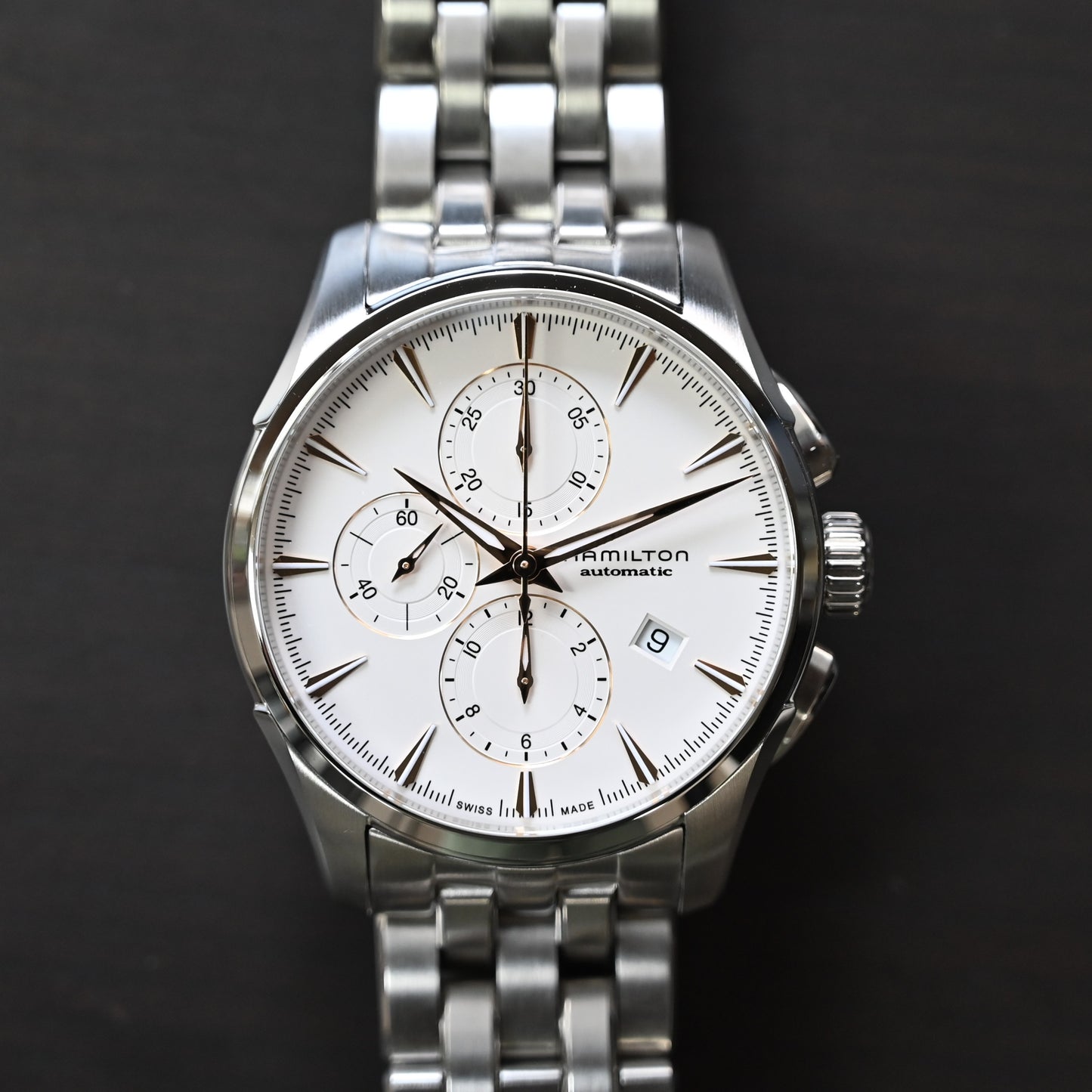 【HAMILTON】ハミルトン　ジャズマスター Maestro Auto Chrono　自動巻き | 42mm | H32586111