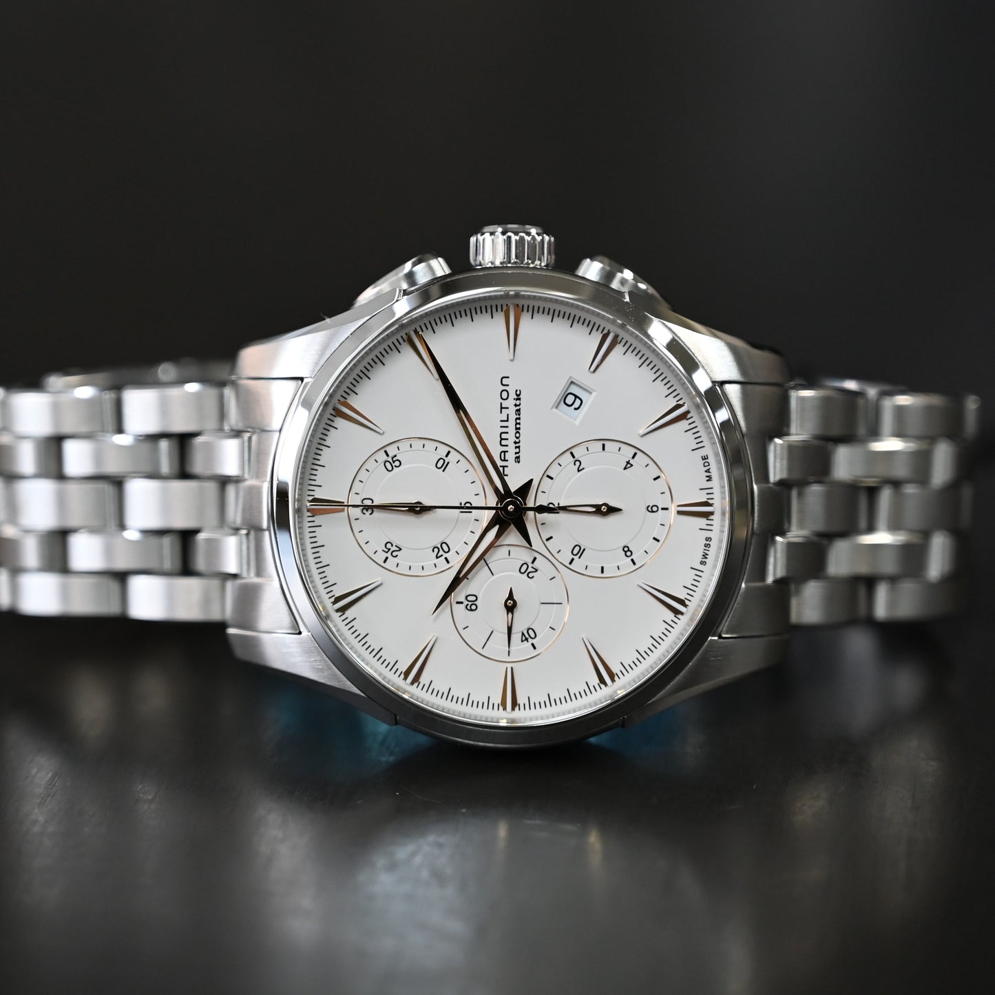 【HAMILTON】ハミルトン　ジャズマスター Maestro Auto Chrono　自動巻き | 42mm | H32586111