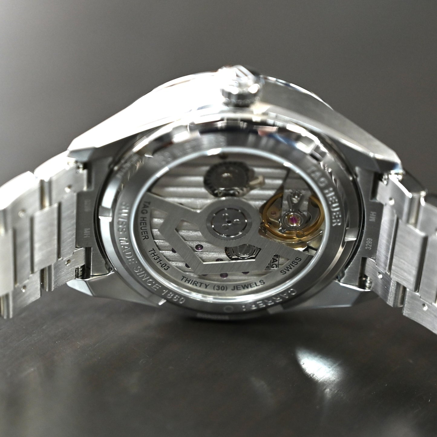 TAG HEUER】タグホイヤー カレラ デイト ツインタイム WDA2114.BA0043　中古極美品