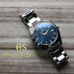 【Grand Seiko】 グランドセイコー SBGV233 青緑色　ブライトチタン　9F82 クオーツ　中古品
