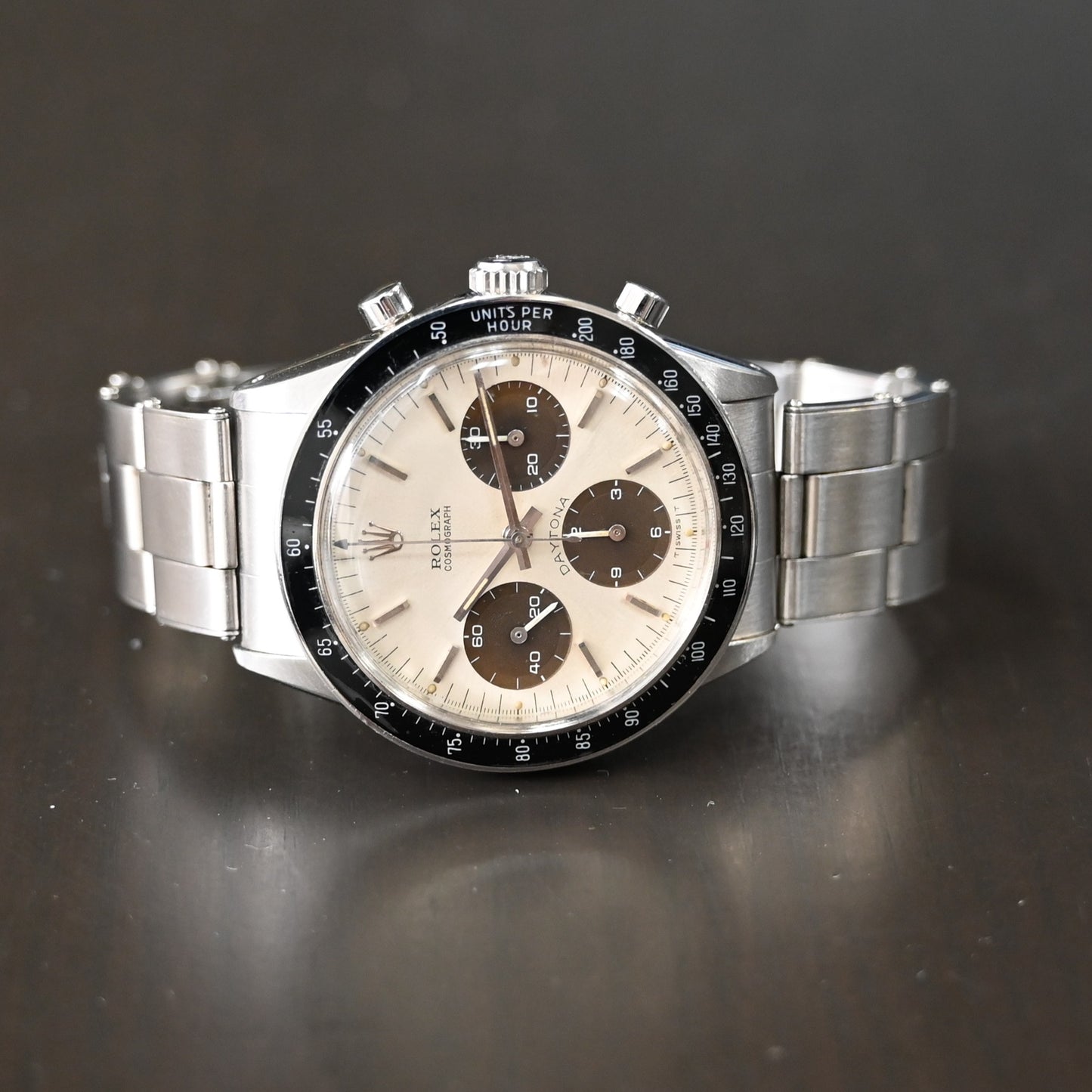 【 ROLEX DAYTONA】ロレックスデイトナ　トロピカル　6241 　18番台 ヴィンテージ