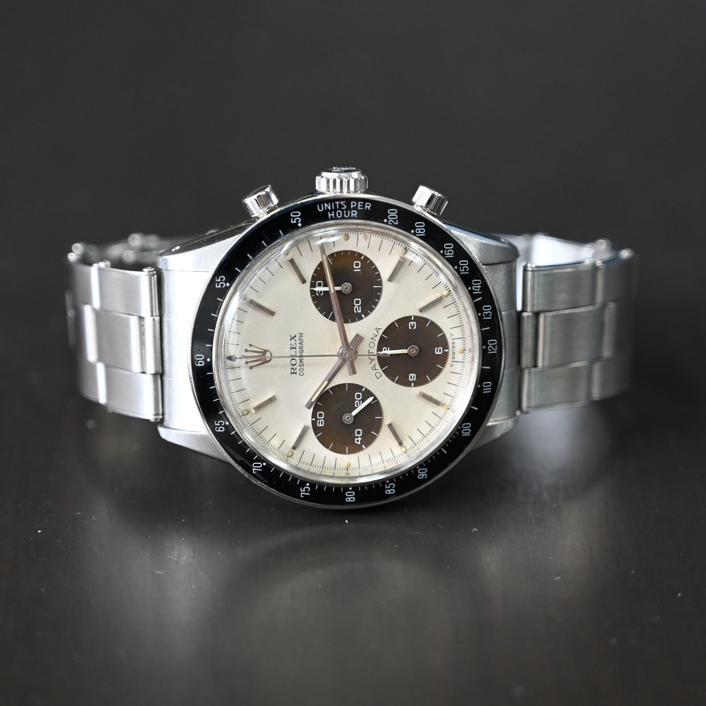 【 ROLEX DAYTONA】ロレックスデイトナ　トロピカル　6241 　18番台 ヴィンテージ