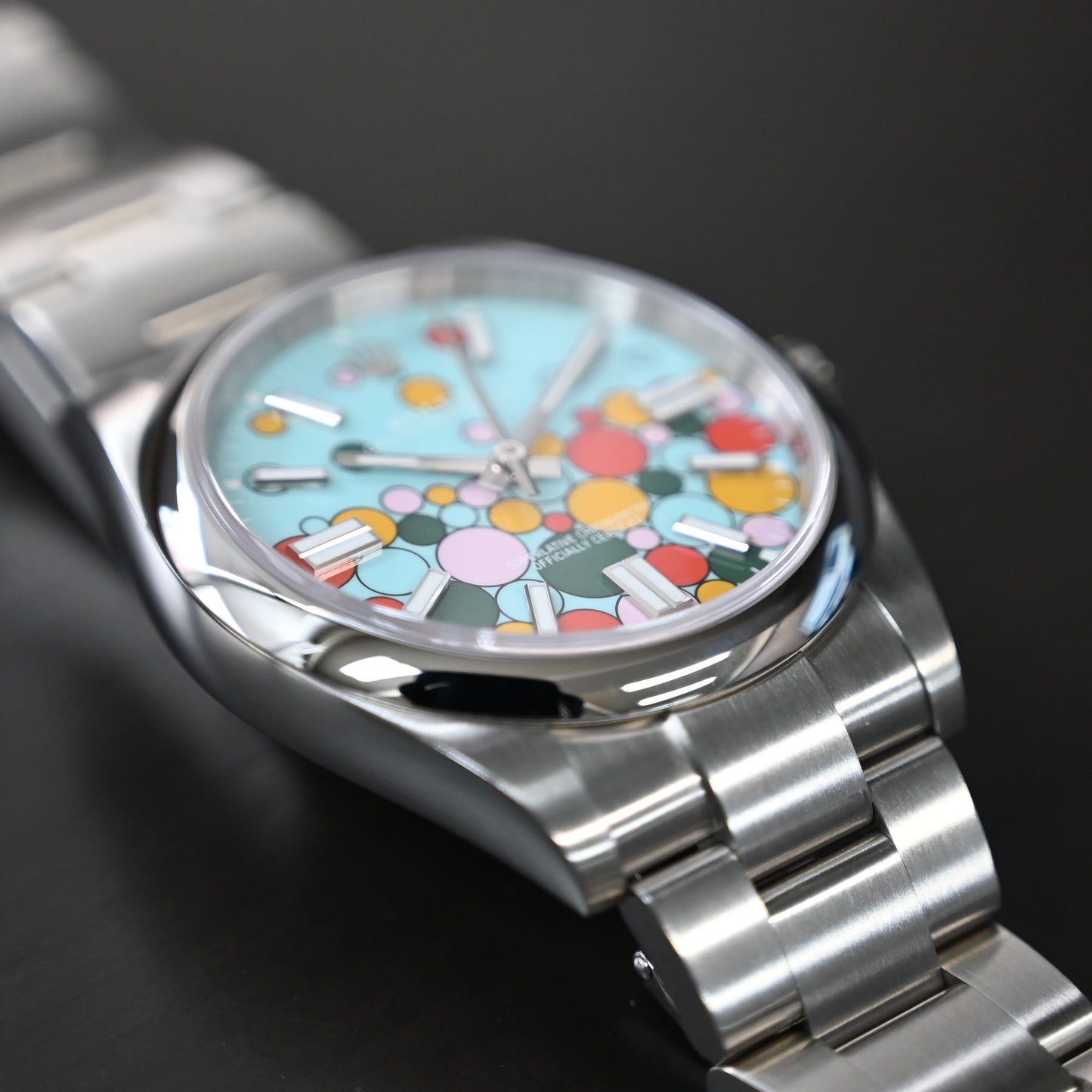 【ROLEX】ロレックス オイスター41㎜ 124300　セレブレーションダイヤル　　未使用品