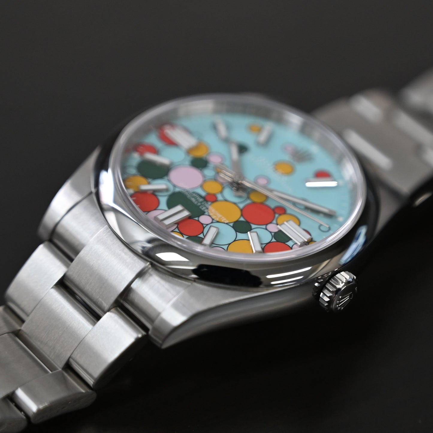 【ROLEX】ロレックス オイスター41㎜ 124300　セレブレーションダイヤル　　未使用品