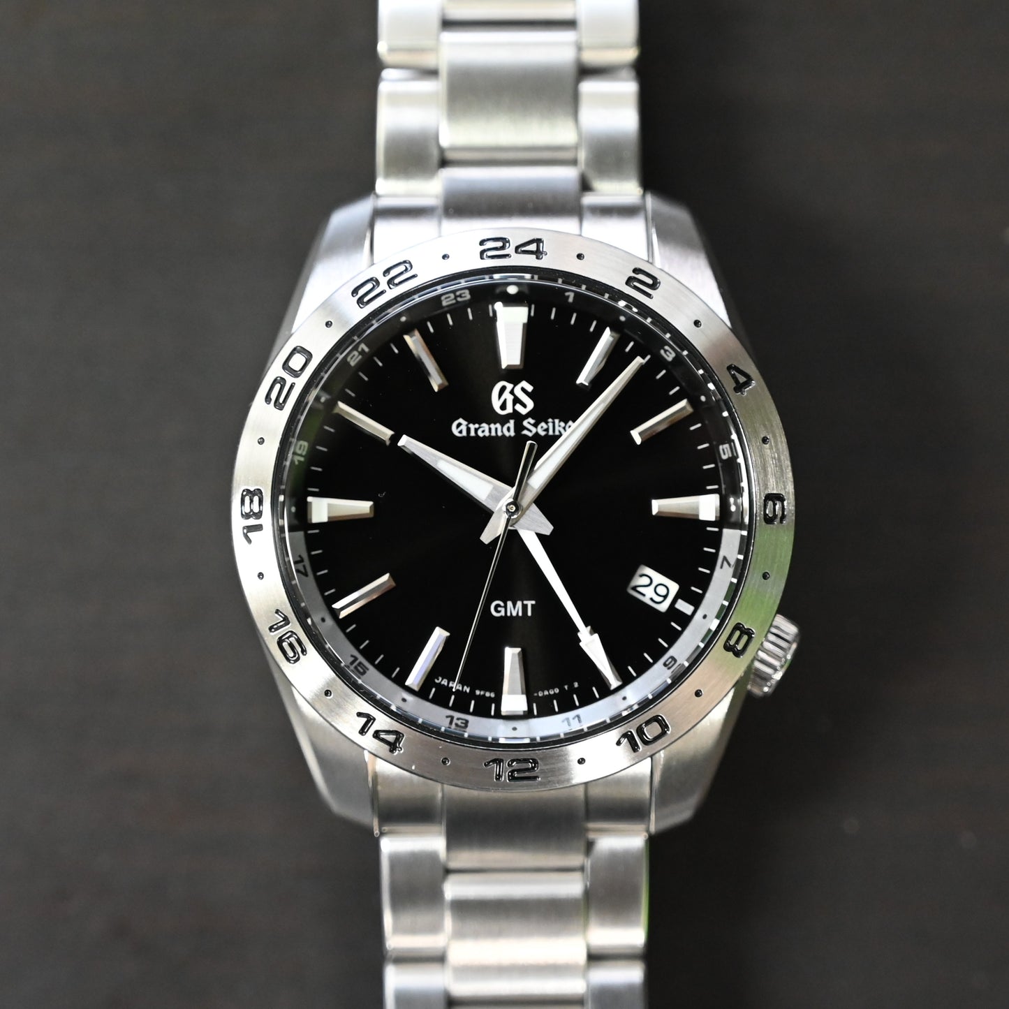 【Grand Seiko】 グランドセイコー SBGN027 9FクオーツGMT