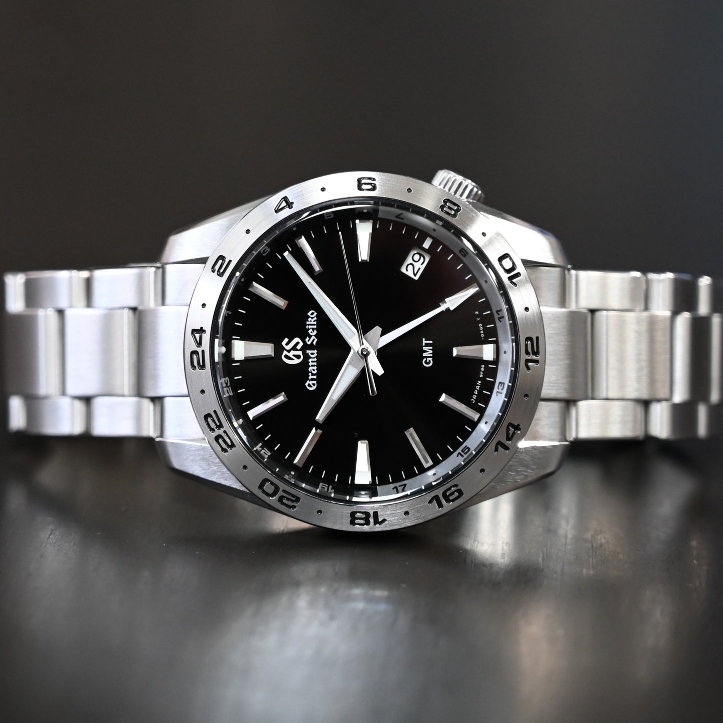 【Grand Seiko】 グランドセイコー SBGN027 9FクオーツGMT