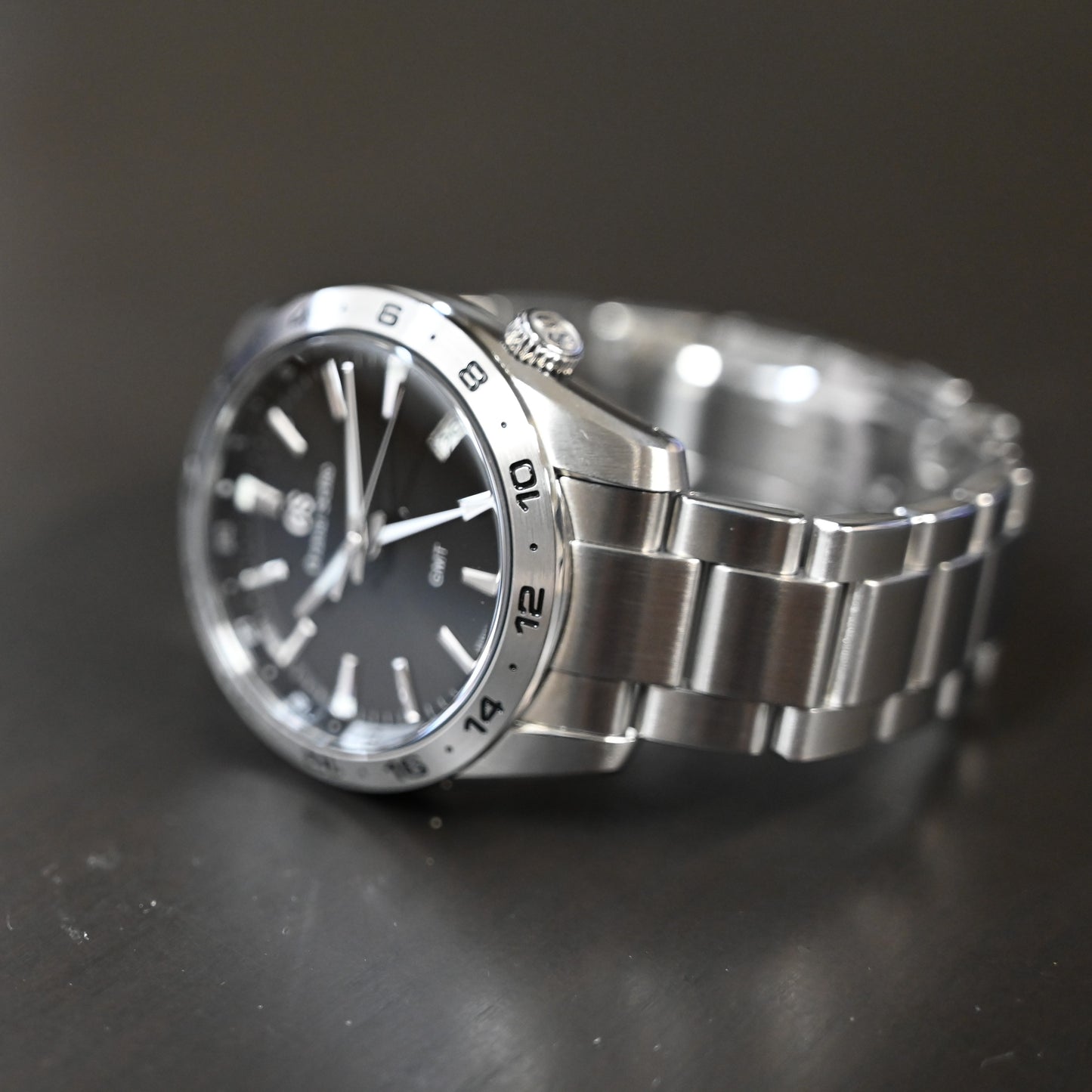 【Grand Seiko】 グランドセイコー SBGN027 9FクオーツGMT